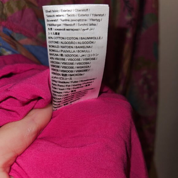 Macaw Party Mix Maxi Skirt by Farm Rio L - Picture 8 of 15